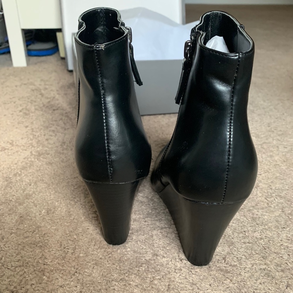 NWOB Loft Wedge Booties - Picture 5 of 11